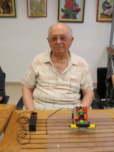 Senior citizen Lego workshop